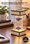 10 Pieces Wooden Led Hourglass – Decorative Desktop Timer, Sand Timer and Hourglass, Led Illuminated 17X7 cm