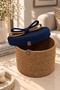 Christmas Wicker Rope Decorative 20X26 Lid Wicker Rope Basket Weave Rope Basket Organizer Storage Box Home Office Kitchen Bathroom Bedroom Multipurpose - 2
