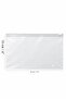 10 Pieces 25X15Cm Zippered Organizer - Lockable Frosted Transparent Organizer Bag for In-Cabinet Storage - 7