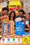 2-Piece Entertainment Game Set Don'T Say It Classic Banned Word Game + Wooden Block Balance Game 54 Pieces - 2