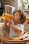 Galaxy Drinking Cup with Handle Baby Water Bottle 250 ml 6+ Months Orange - 4