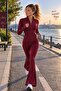 2-Piece Sports Tracksuit Set Flexible Lycra Slim Fit Long Sleeve - 3