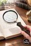 10 Pieces Horn Magnifying Glass – Handheld Magnifying Glass, Magnifier, for Reading and Inspection, 27X10 cm Model 21015