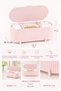 Bloom Pink Colored Semi-Transparent Cotton Cover - 2
