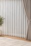 Dnr 24 Striped Tulle Curtain - Heavy Weight, 1/3 Layer with Dense Pleats - No Ironing Preferred Product - 4