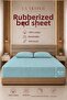 100% Cotton Combed Breathable Fabric Elastic Bed Sheet