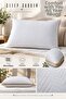 Air-Conditioned Quilted Antiallergic Pillow 50X70 cm 800 Gr 2 Pieces - 4