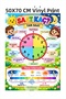 Time Measurements Educational School Board Day Week Month Season Year Class Board 50X70 cm
