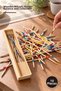 10 Pieces Wooden Mikado Game – Wooden Mikado Balance and Collecting Game, Classic Entertainment, Wooden Mikado Game