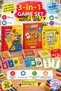 3-Piece Children's Intelligence and Entertainment Game Set: Cow, Donkey, Watermelon, Olive, Cheese + Rock, Paper, Scissors + Don'T Say It Kids