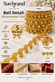 Ornamental Ribbon with Bell Detail - 2