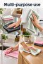 3 Pieces 30X40Cm Microfiber Cleaning Cloth - Highly Absorbent, Dirt-Free, Dust-Free Glass Drying Cloth - 2