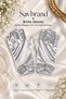 Satin Ankle-Length Model Elegant Bridal Gloves with Pearl Detail