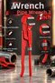 Pipe Wrench with Torch Professional 1 Inch (31 cm) Chrome Vanadium Sturdy Grip