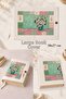 Large Size Book Cover 38X27 cm |   Patchwork Art Collection |   Rahle Boy Quran Compatible