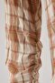 Petite Plaid Fitted Shirt with Gathered Sleeves Twoaw27Go00121 - 6