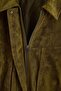 Limited Edition Haki Oversize Kalıp Yakalı Bomber Süet Ceket Mont TWOAW27MO00004 - 6