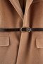 Vizon Kemerli Tüylü Kaşe Regular/Normal Kalıp Blazer Blazer Ceket TBBAW27AG00020 - 2