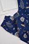 Navy Blue 100% Cotton Boys' Pajama Set Tkdaw27Pt00036 - 5