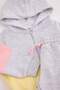 Gri Melanj Kalın Kız Çocuk Örme Sweatshirt ve Eşofman Alt - Üst Takım TKDAW27AU00062 - 8