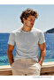 Men's Soft Comfort Fit Loose A.Gray Cotton T-Shirt