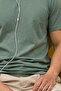 Men's Relaxed Casual Çağla Flexible T-Shirt - 6