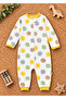 Baby Zippered Cuffed Printed 9-12-18 Months Cotton 3-Piece Sleeping Bag Set - 2
