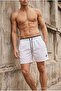 Men's Trendy Summer A.Gray Swim Shorts with Elastic Waist - 2