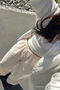 Women's Summer Ecru Linen Trousers - 6