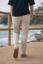 Men's Trend Basic Wide Leg Stone Fabric Trousers - 6