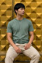 Men's Relaxed Casual Çağla Flexible T-Shirt - 2