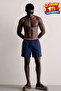 Men's Premium Jogger Lightweight Quick Dry Navy Blue Swim Shorts