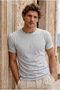 Men's Soft Comfort Fit Loose A.Gray Cotton T-Shirt - 2
