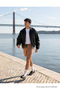 Men's Comfort Fit Elastic Waist Brown Basic Shorts - 4