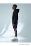 Men's Daily Basic Comfortable Navy Blue Shorts with Elastic Waist - 2