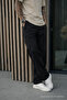 Men's Premium Jogger Relax Fit Black Linen Trousers - 5