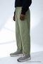Men's Casual Summer Trend Loose Green Linen Trousers - 2