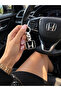 Honda Black Metal Keychain with Honda Logo Accessory Civic Accord City Jazz - 4