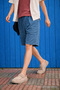 Men's Premium Blue Linen Shorts with Plenty of Cargo Pockets - 4