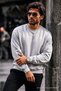 3 Pieces Men's 100% Cotton Regular Fit Basic Sweatshirt - 2