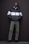 Men's Patterned Casual Smoked Raincoat & Windbreaker - 4