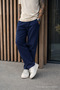 3 Pieces Men's Premium Summer Jogger Linen Trousers - 5