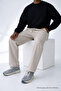 Men's Casual Summer Trend Loose Stone Linen Trousers - 5