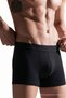 Men's Underwear Cotton Stretchy Black Boxer