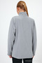Women's Gray Fleece Full Zipper Outdoor 3 Pocket Sports Fleece Jacket - 6