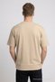 Men's Cotton Pack Beige Oversized T-Shirts - 5