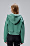 Women's Oversize Çağla Hooded Sweatshirt - 6