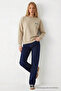 Women's Sorry Chest Printed Cream Sweatshirt - 3