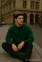 Men's Oversized Winter Z. Green Long Sweater - 4