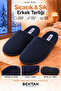 Men's Thermal Wool Winter House Slippers Bathroom Slippers